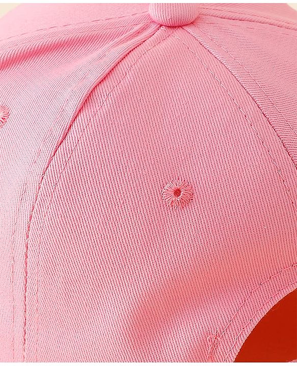 Pine Kids Baseball Cap With Unicorn Embroidery Pink - Diameter 17 cm