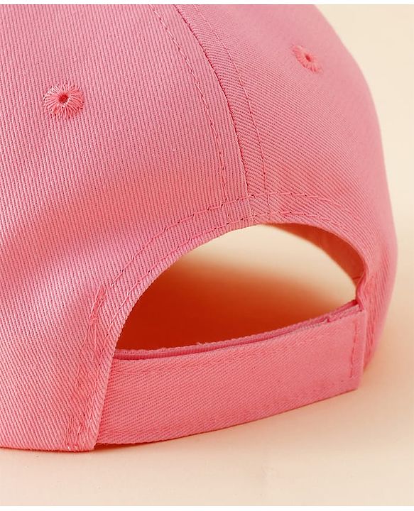 Pine Kids Baseball Cap With Unicorn Embroidery Pink - Diameter 17 cm
