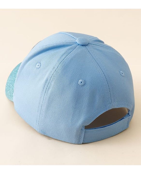 Pine Kids Baseball Cap With Butterfly Sequin Detailing Light Blue - Diameter 17 cm