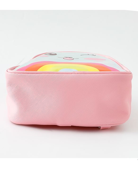 Babyhug Fashion Backpacks With Unicorn Horn - Pink