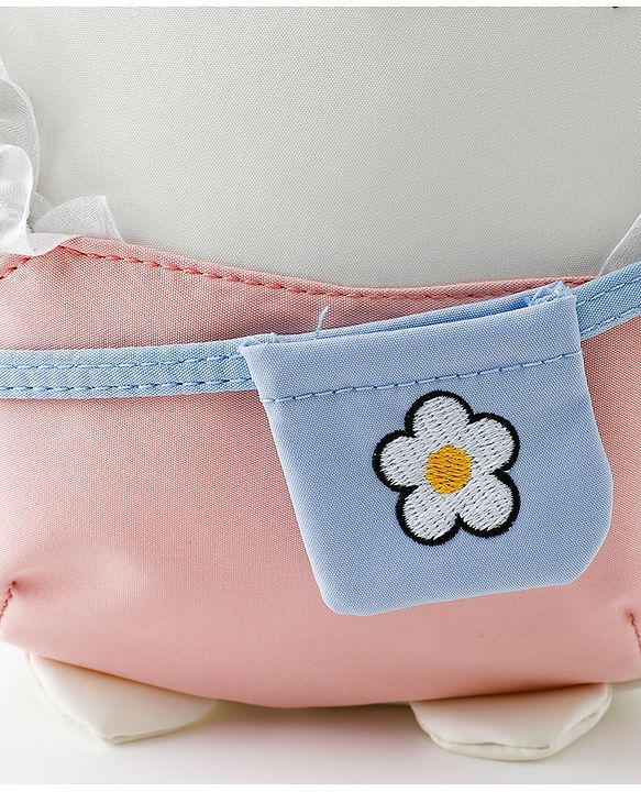 Babyhug Fashion Backpacks  - White&Pink