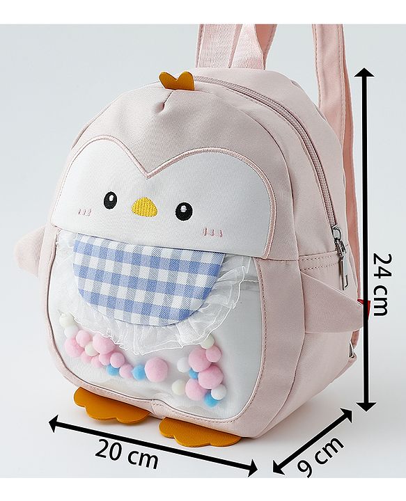 Babyhug Fashion Backpacks  - Pink