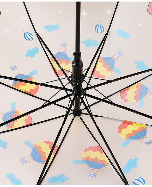 Babyhug Car Printed Umbrella - Multicolor