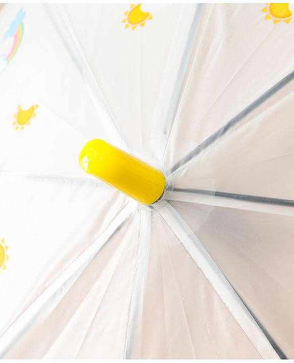 Babyhug Jungle Theme Printed Umbrella - Multicolor