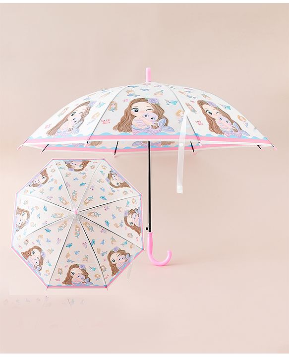 Babyhug Doll Printed Umbrella - Multicolor