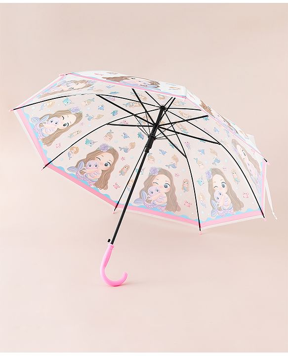 Babyhug Doll Printed Umbrella - Multicolor