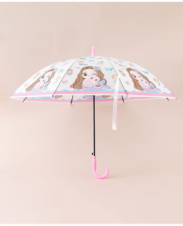 Babyhug Doll Printed Umbrella - Multicolor