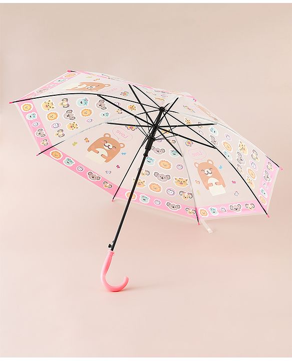 Babyhug Animal Printed Umbrella - Multicolor