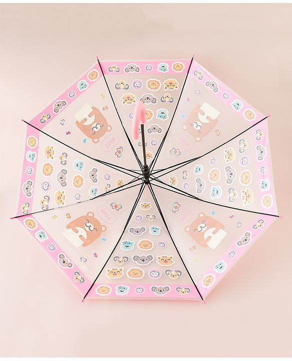 Babyhug Animal Printed Umbrella - Multicolor