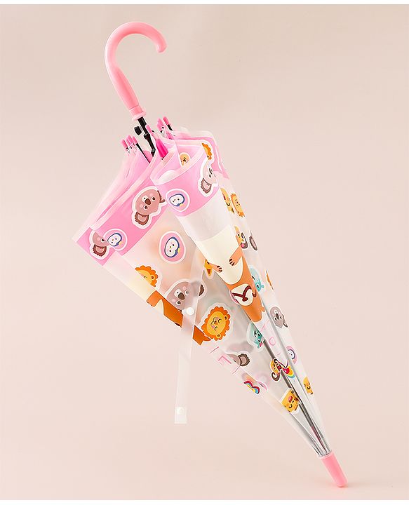 Babyhug Animal Printed Umbrella - Multicolor