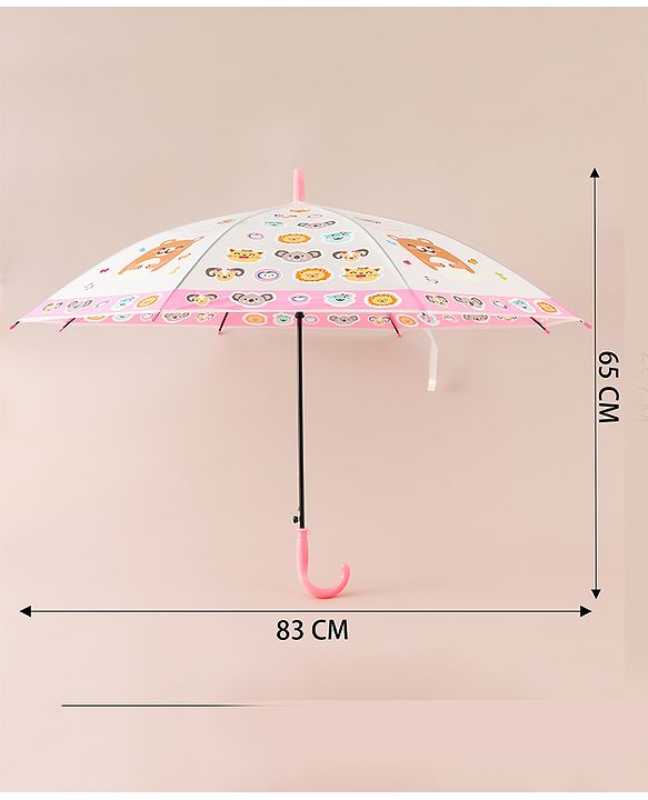 Babyhug Animal Printed Umbrella - Multicolor