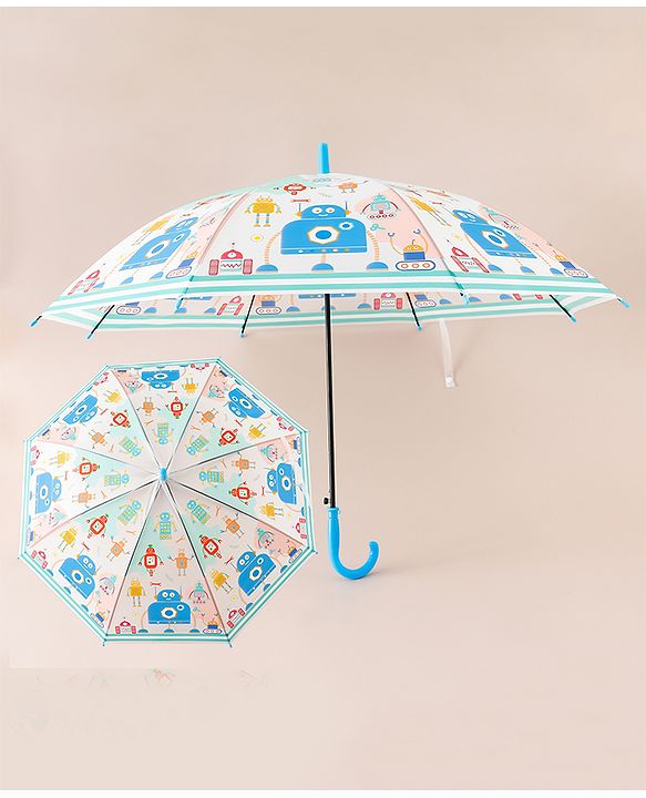 Babyhug Robo Printed Umbrella - Multicolor