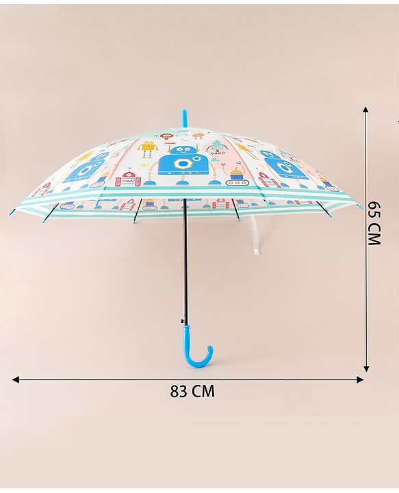 Babyhug Robo Printed Umbrella - Multicolor