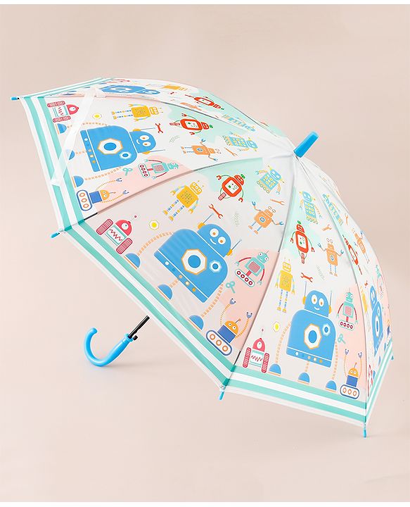 Babyhug Robo Printed Umbrella - Multicolor
