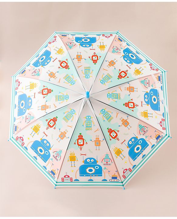 Babyhug Robo Printed Umbrella - Multicolor