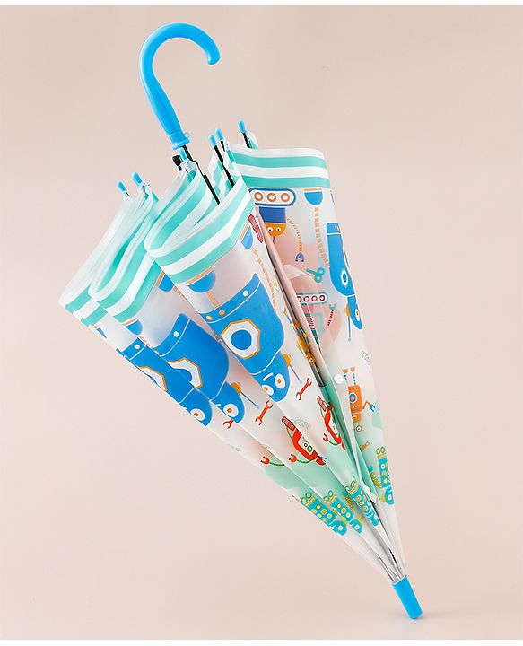 Babyhug Robo Printed Umbrella - Multicolor