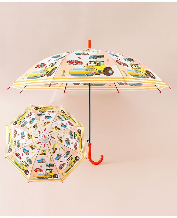 Babyhug Vehicle Printed Umbrella - Multicolor