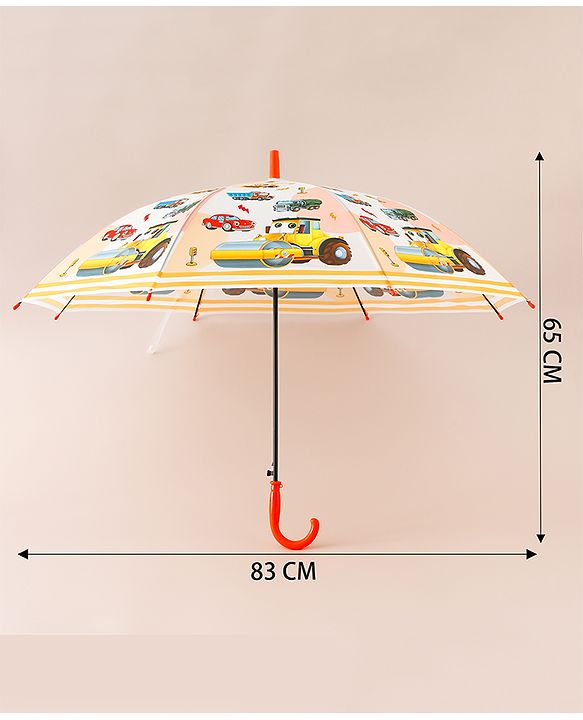 Babyhug Vehicle Printed Umbrella - Multicolor