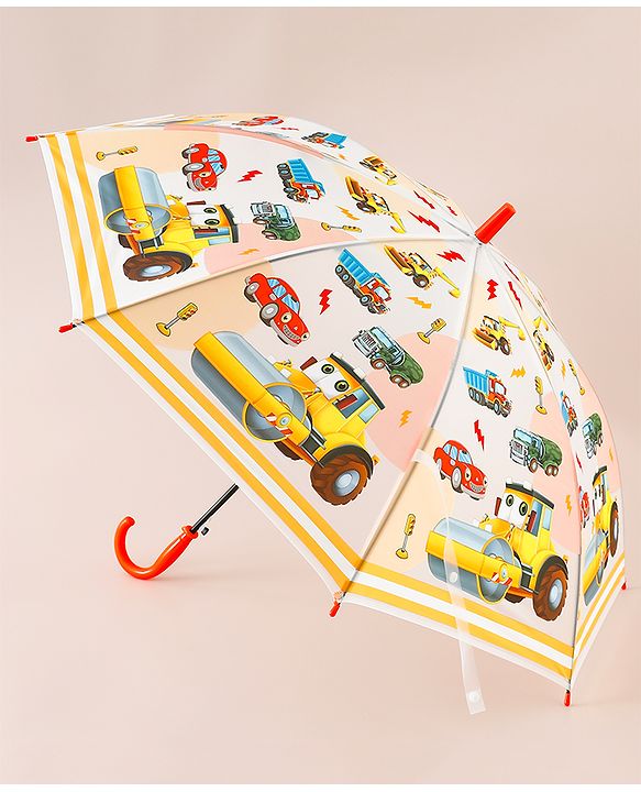 Babyhug Vehicle Printed Umbrella - Multicolor