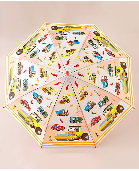 Babyhug Vehicle Printed Umbrella - Multicolor