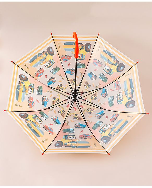Babyhug Vehicle Printed Umbrella - Multicolor