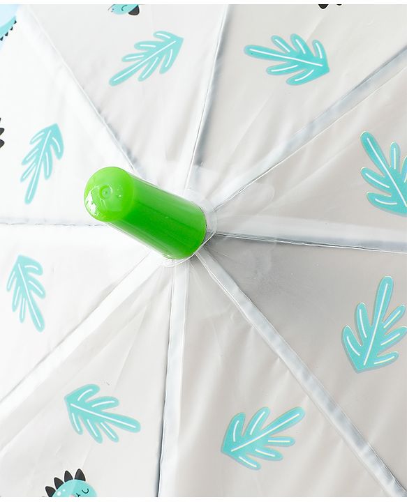 Babyhug Free Size Umbrella with Dinosaur Print - Multicolor