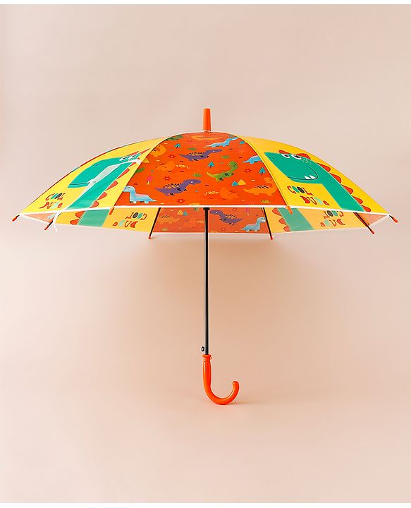 Babyhug Dino Printed Umbrella - Multicolor