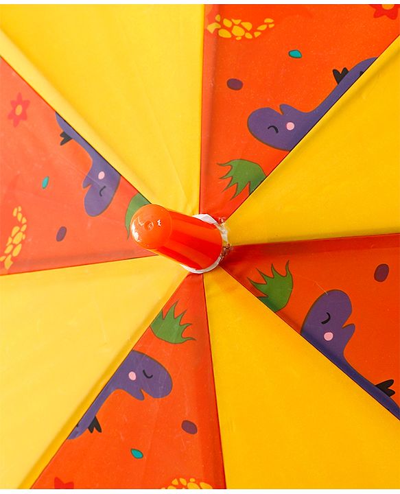 Babyhug Dino Printed Umbrella - Multicolor