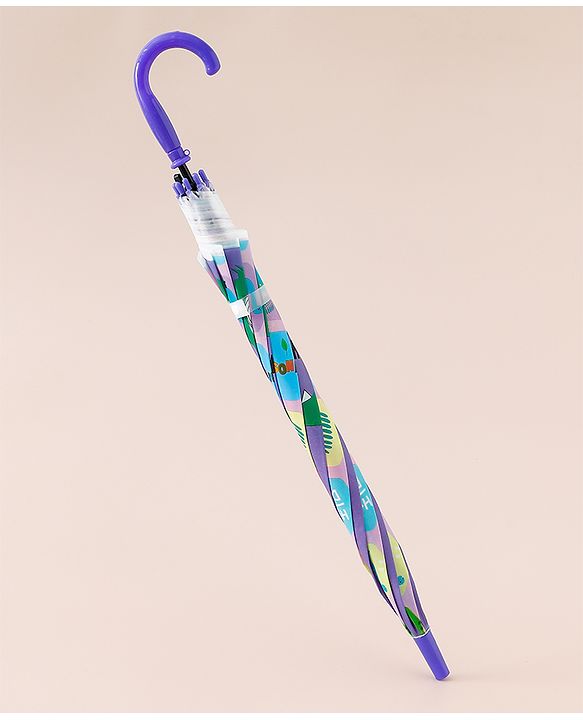Babyhug Dino Printed Umbrella - Multicolor