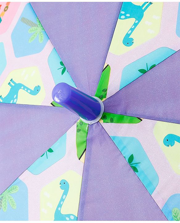 Babyhug Dino Printed Umbrella - Multicolor