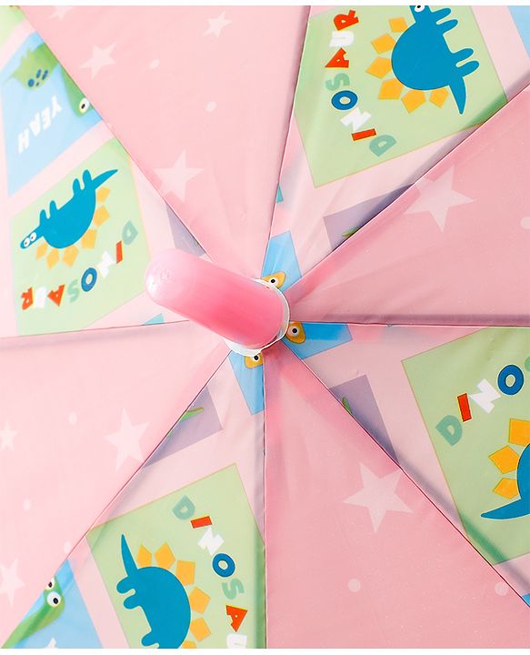 Babyhug Dino Printed Umbrella - Multicolor