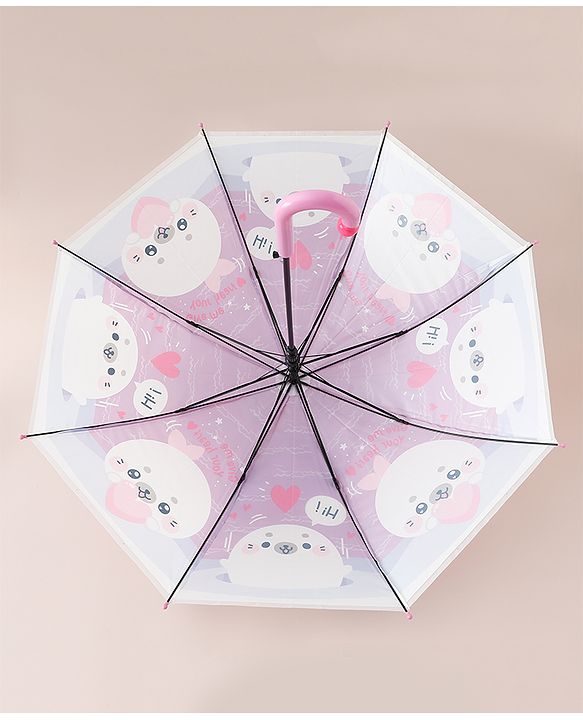 Babyhug Free Size Printed Umbrella - Purple
