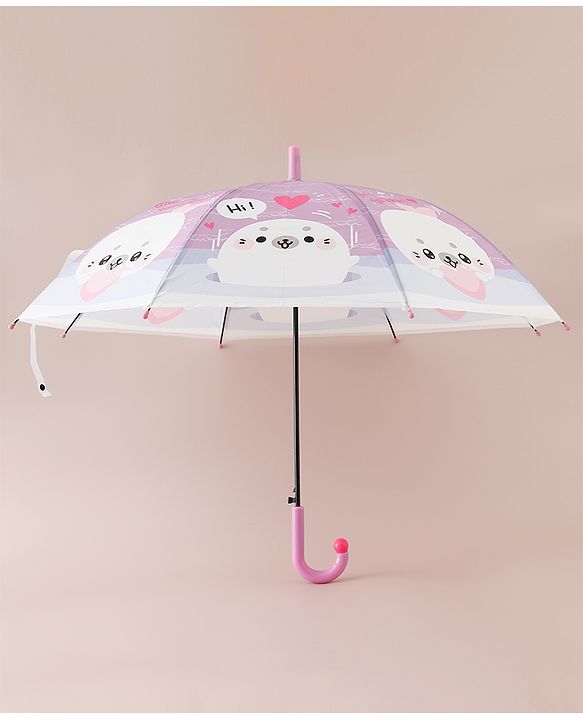 Babyhug Free Size Printed Umbrella - Purple