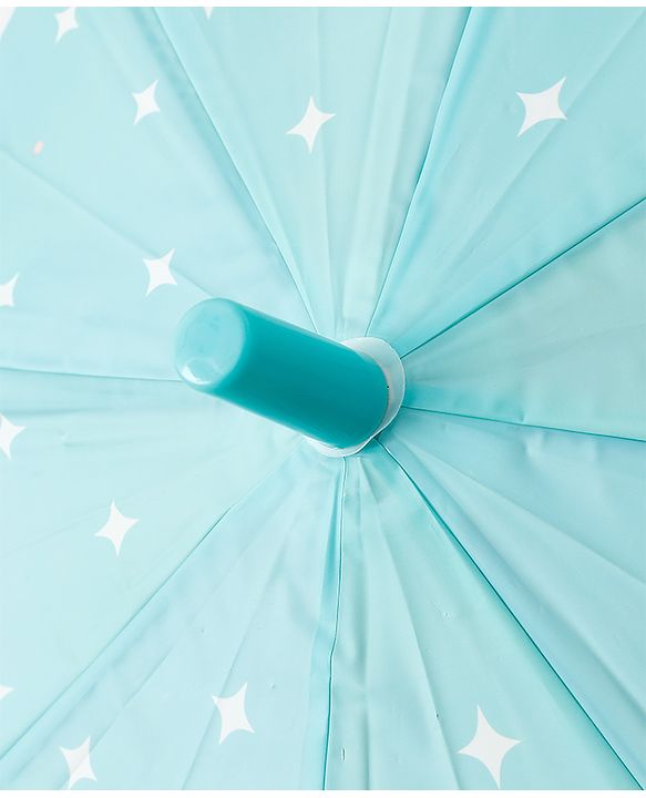 Babyhug Free Size Umbrella with Puppy Print -  Green