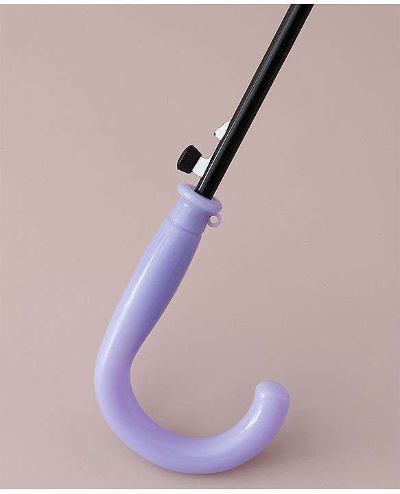 Babyhug Free Size Umbrella with Butterfly Print - Purple