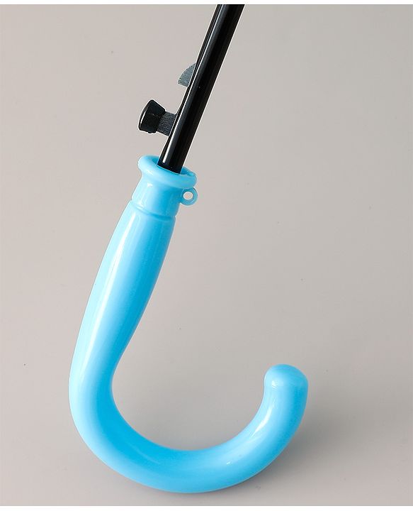 Babyhug Free Size Umbrella with Dino Print - Blue