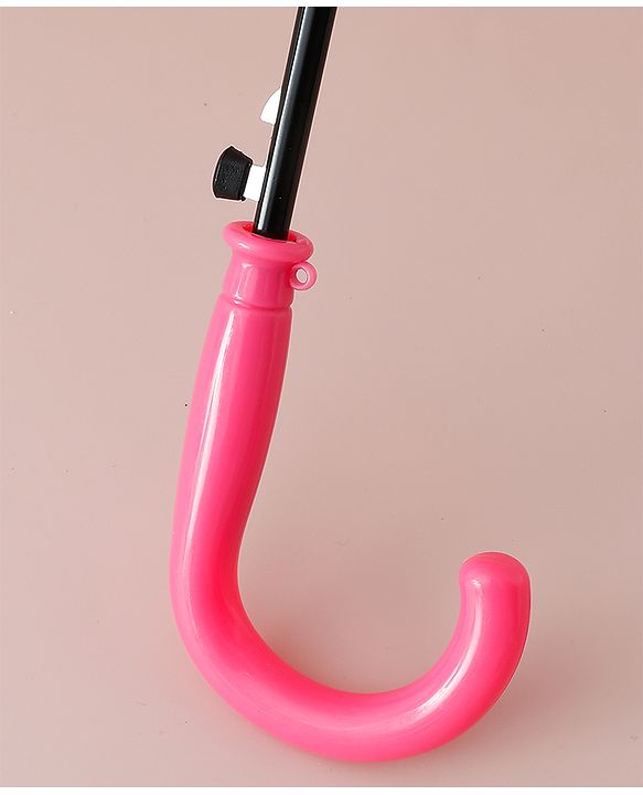 Babyhug Free Size Umbrella with Unicorn Print - Dark Pink