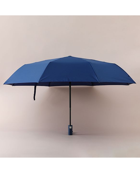 Pine Kids Solid Color Umbrella - Navy Blue