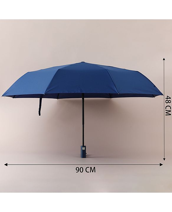Pine Kids Solid Color Umbrella - Navy Blue