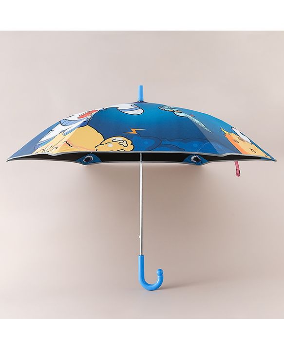 Pine Kids Umbrella With Space Print - Multicolor