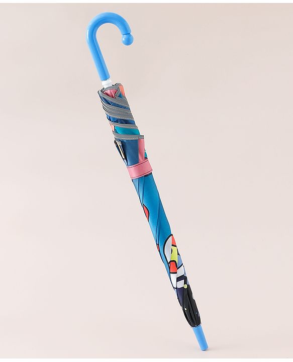 Pine Kids Umbrella With Space Print - Multicolor