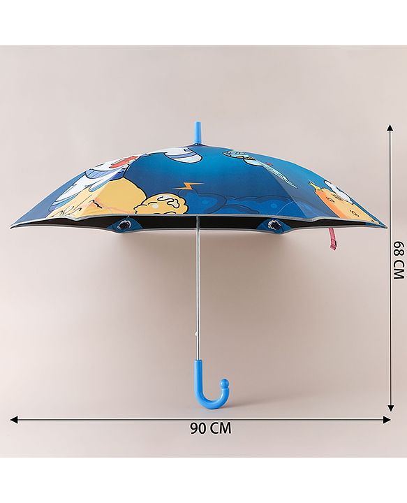 Pine Kids Umbrella With Space Print - Multicolor