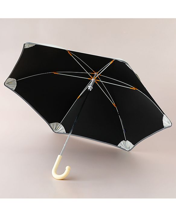 Pine Kids Free Size Floral Printed Umbrella - Yellow & Light Green