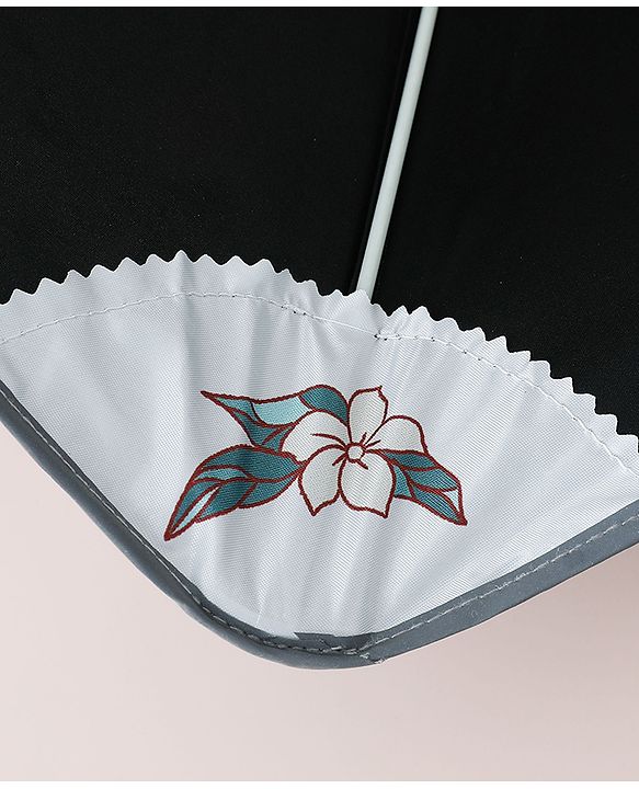 Pine Kids Free Size Floral Printed Umbrella - Light Blue