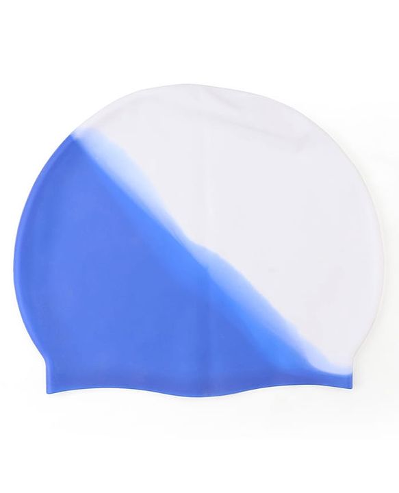 Pine Kids Swimming Goggles and Cap Set with Adjustable Fit- Blue