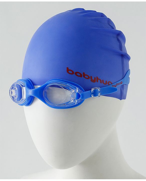 Babyhug Free Size Swimming Set - Sky Blue