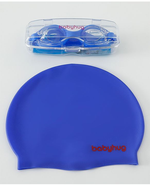 Babyhug Free Size Swimming Set - Sky Blue