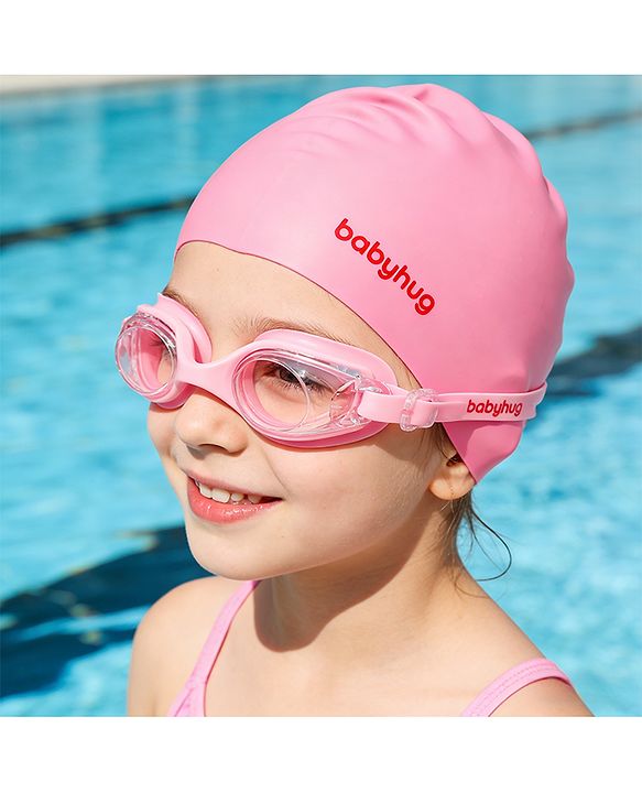 Babyhug Free Size Swimming Set - Sky Blue