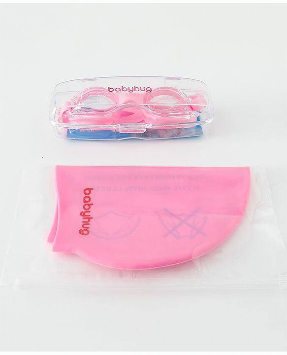 Babyhug Free Size Swimming Set - Sky Blue