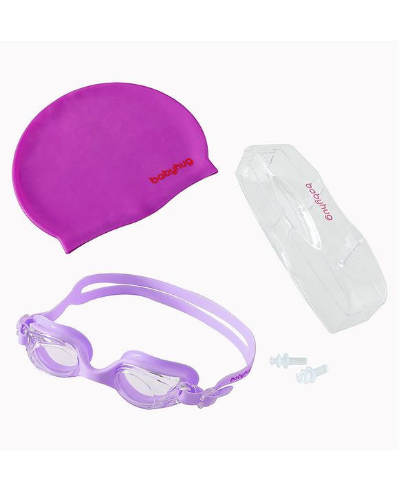 Babyhug Free Size Swimming Set - Sky Blue